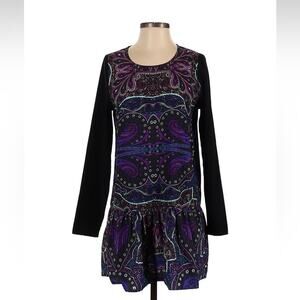 Lovers and Friends drop waist long sleeve dress, size small